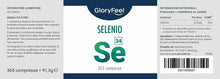 Carica l&#39;immagine nel visualizzatore di Gallery, GloryFeel Integratore alimentare Selenio 220µg, 365 compresse vegane