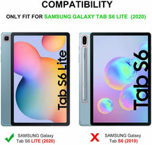Carica l'immagine nel visualizzatore di Gallery, Cover in PU pelle compatibile per Samsung Galaxy Tab S6 Lite 10.4 2020, Custodia