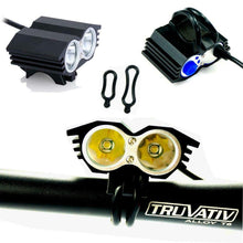Carica l&#39;immagine nel visualizzatore di Gallery, EFUN Faro Bicicletta Anteriore LED Luce luci per Bici MTB,Torcia...