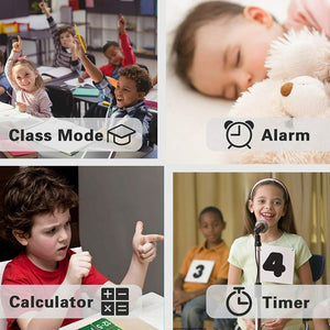 Smartwatch per Bambini, Orologio Telefono con Lettore Nero