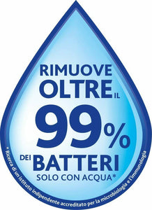 Scopa elettrica vapore per pavimenti Vileda Steam 1550W 0.4L + 2panni microfibra