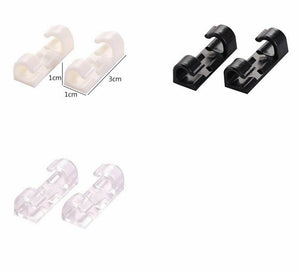 Lezed Fermacavi Adesivi Fermacavo Adesivo Clip Cavo Clip Cavi Cavo Ethernet 60Pz