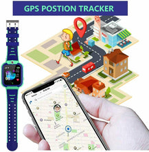 Carica l&#39;immagine nel visualizzatore di Gallery, Winnes GPS Orologio Smartwatch per bambini, impermeabile, con verde