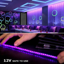 Carica l'immagine nel visualizzatore di Gallery, Onforu 5M UV Striscia Flessibile Ultraviolette a 300 LEDs, Ultravioletto...