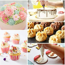 Carica l&#39;immagine nel visualizzatore di Gallery, 100 x Sac a poche per decorazione di torte pasticceria, Sacche con anelli tenuta