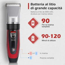 Carica l&#39;immagine nel visualizzatore di Gallery, GHB Tagliacapelli Elettrico Rasoio Set Clipper Capelli, Regolabarba Trimmer...