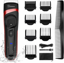 Carica l&#39;immagine nel visualizzatore di Gallery, HATTEKER Tagliacapelli Per Uomo Trimmer Capelli Professionale...