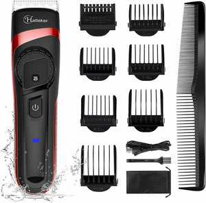 HATTEKER Tagliacapelli Per Uomo Trimmer Capelli Professionale...
