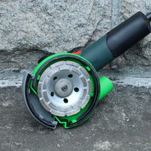 Carica l&#39;immagine nel visualizzatore di Gallery, Cuffia Aspirazione Smerigliatrici per Smerigliatrice Angolare 115/125mm,Verde