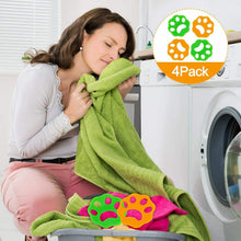 Carica l'immagine nel visualizzatore di Gallery, Riutilizzabile cattura peli lavatrice (4 pezzi), Biancheria Da Letto E...