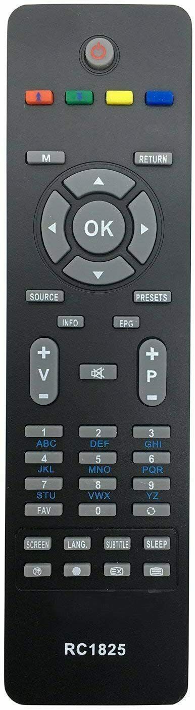 Telecomando sostituivo compatibile per TV CELCUS Hitachi JMB Telefunken RC1825