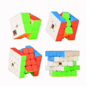 Set di Cubi Velocità, Roxenda Magic Cube 2x2x2 3x3x3 4x4x4 5x5x5 Velocità...