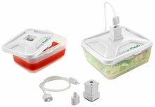 Carica l'immagine nel visualizzatore di Gallery, MACOM Forever Fresh 705 Set Universale con 2 Contenitori per Macchine Sottovuoto