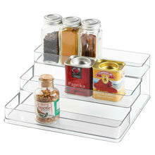Carica l&#39;immagine nel visualizzatore di Gallery, iDesign Organizer cucina, Grande scaffale cucina a 3 ripiani in plastica,...