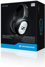 Carica l&#39;immagine nel visualizzatore di Gallery, Cuffia stereo cablate Sennheiser HD 206, Suono ricco Bassi potenti, Jack 3.5 mm