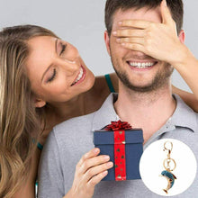 Carica l&#39;immagine nel visualizzatore di Gallery, JPYH Grazioso Ciondolo A Forma Di Delfino Con Strass, Portachiavi Per Auto,