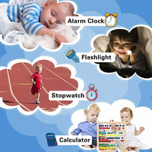 Carica l&#39;immagine nel visualizzatore di Gallery, Smartwatch Bambini - Telefono per con SOS 14 Giochi Blu
