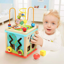 Carica l'immagine nel visualizzatore di Gallery, TOP BRIGHT Cubo Multiattività Legno 5 in 1 – Interattivo - Giochi...
