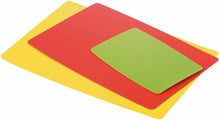 Carica l'immagine nel visualizzatore di Gallery, 3 x Taglieri Tescoma in plastica fini e flessibili, Misure diverse anti scivolo