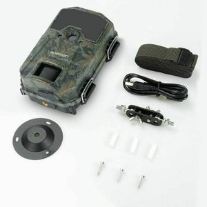 APEMAN Fototrappola 20MP 1080P, Videocamera con rilevazione Notturna Senza...