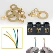 Carica l'immagine nel visualizzatore di Gallery, KINDPMA 150Pcs Capicorda Occhiello M3 M4 M5 M6 M8 M10 Kit Faston Assortiti...