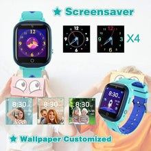 Carica l&#39;immagine nel visualizzatore di Gallery, Smart watch per bambini smartwatch ragazze Blu