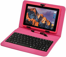Carica l&#39;immagine nel visualizzatore di Gallery, Tablet PC 7 Pollici,Computer portatile Quad Core Con Tastiera e Penna, Rosa
