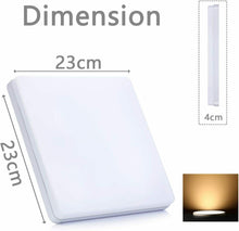Carica l&#39;immagine nel visualizzatore di Gallery, Yafido Plafoniere da Soffitto 36W 3240lm Bianco Caldo LED