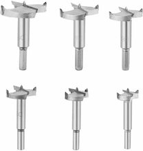 Carica l'immagine nel visualizzatore di Gallery, 6pcs Punte Forstner per Legno, Diametro 30/35/40/45/50/60mm, Utensili Elettrici