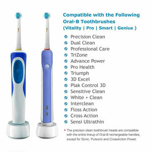 24 x Testine di ricambio compatibili per spazzolino elettrico Oral B, Famiglia