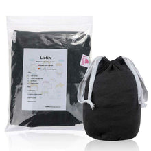 Carica l'immagine nel visualizzatore di Gallery, Lictin Fascia Porta Bambino - Bebè,Baby Wrap,Marsupio Nero