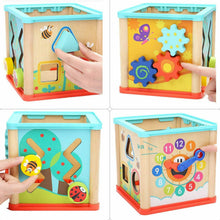 Carica l'immagine nel visualizzatore di Gallery, TOP BRIGHT Cubo Multiattività Legno 5 in 1 – Interattivo - Giochi...