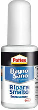 Carica l'immagine nel visualizzatore di Gallery, Ripara smalto per sanitari bagno Smalto acrilico a base d'acqua con pennello 50g