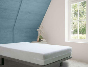 Tural - Fodera coprimaterasso con Cerniera. Spugna 100% Cotone. 140x190/200cm