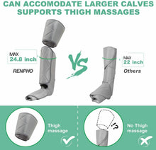 Carica l'immagine nel visualizzatore di Gallery, RENPHO Massaggiatore Gambe a Compressione d’Aria per il #1 No riscaldamento