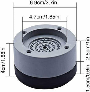 Set 4 piedini regolabili per mobili serie Zara