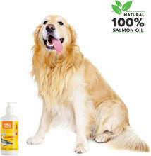 Carica l'immagine nel visualizzatore di Gallery, Olio di Salmone per Cani 100% Naturale Norvegese Omega 3, 6 500 ml (16.9 oz)