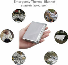 Carica l'immagine nel visualizzatore di Gallery, Proster Kit Sopravvivenza 16 in 1 Emergenza Multiuso per Trekking...