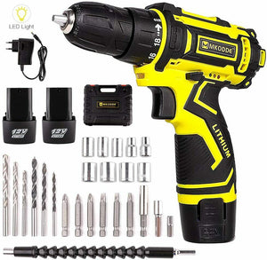 MKODDE Trapano Avvitatore Batteria 12 V,Avvitatore Elettrico...