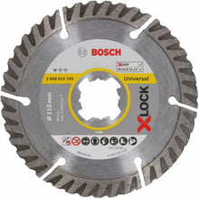 Carica l'immagine nel visualizzatore di Gallery, Bosch Professional 2608615165 Disco Diamantato Standard, Universale X-Lock 115mm