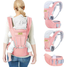 Carica l'immagine nel visualizzatore di Gallery, Viedouce Ergonomico Portantina per Bebè,Baby Carrier,Puro Cotone Rosa