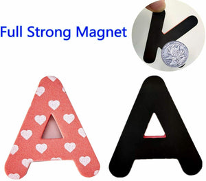 140 x Lettere a numeri per bambini magnetici, Magneti per frigo, Apprendimento