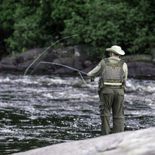 Carica l&#39;immagine nel visualizzatore di Gallery, PELLOR Gilet da Pesca, Multi-Tasca Maglia Traspirante Giubbino Pesca La di...