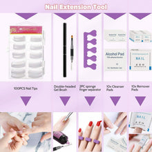 Carica l'immagine nel visualizzatore di Gallery, 54W UV Lampada Kit Unghie Gel Completo,Jane Choi Extension Set...