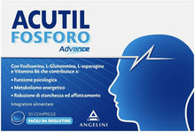 Carica l&#39;immagine nel visualizzatore di Gallery, Acutil Fosforo Advance - 50 compresse da 250 mg, Totale: 12.50 g