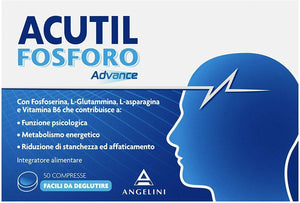 Acutil Fosforo Advance - 50 compresse da 250 mg, Totale: 12.50 g