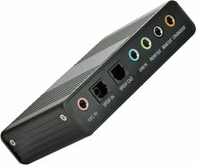 Carica l&#39;immagine nel visualizzatore di Gallery, LEAGY, Scheda Audio Esterna a 6 canali USB 2.0 Esterna 5.1 Surround Sound Ottico