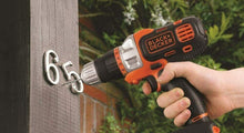 Carica l&#39;immagine nel visualizzatore di Gallery, Utensile multifunzione con 2 batteria 18 V 1.5 Ah BLACK+DECKER MT218KB-QW testa