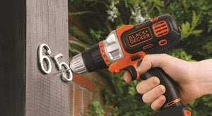 Utensile multifunzione con 2 batteria 18 V 1.5 Ah BLACK+DECKER MT218KB-QW testa