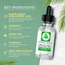 Carica l'immagine nel visualizzatore di Gallery, OZ Naturals siero anti-invecchiamento con acido ialuronico - antirughe...